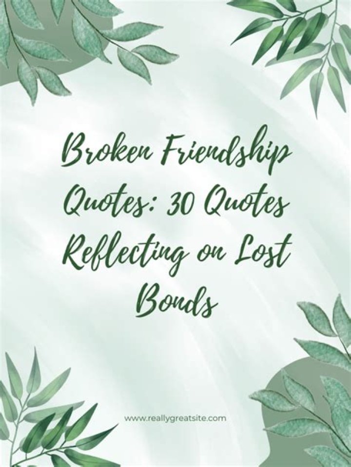 Discover Profound Quotes On Ending Friendships